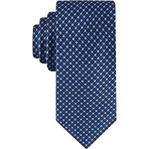 Mens Micro Dot Pattern Necktie Classic Silk Dress Tie Formal Work Accessory